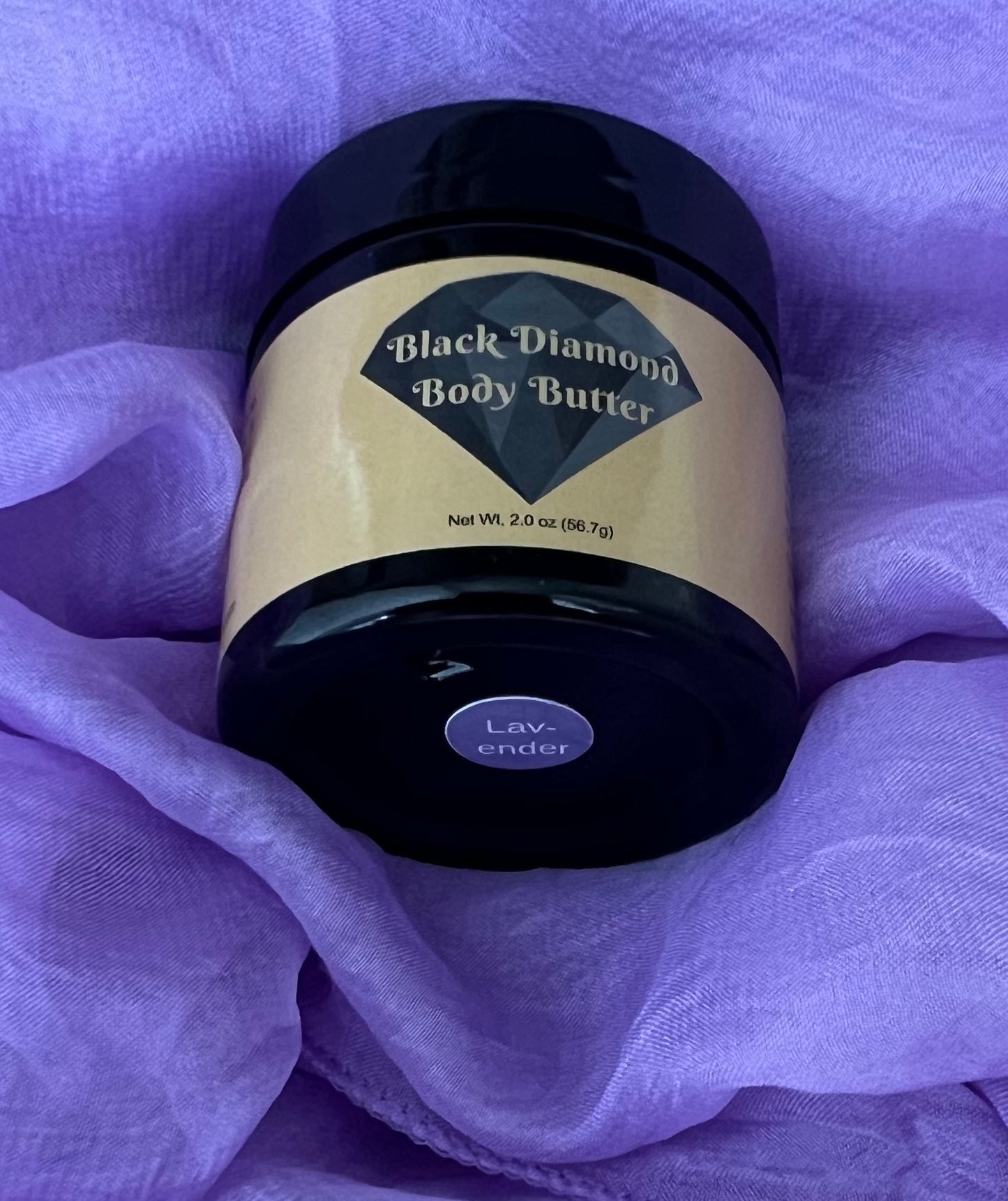 Black Diamond Body Butter (Lavender Fragrance)