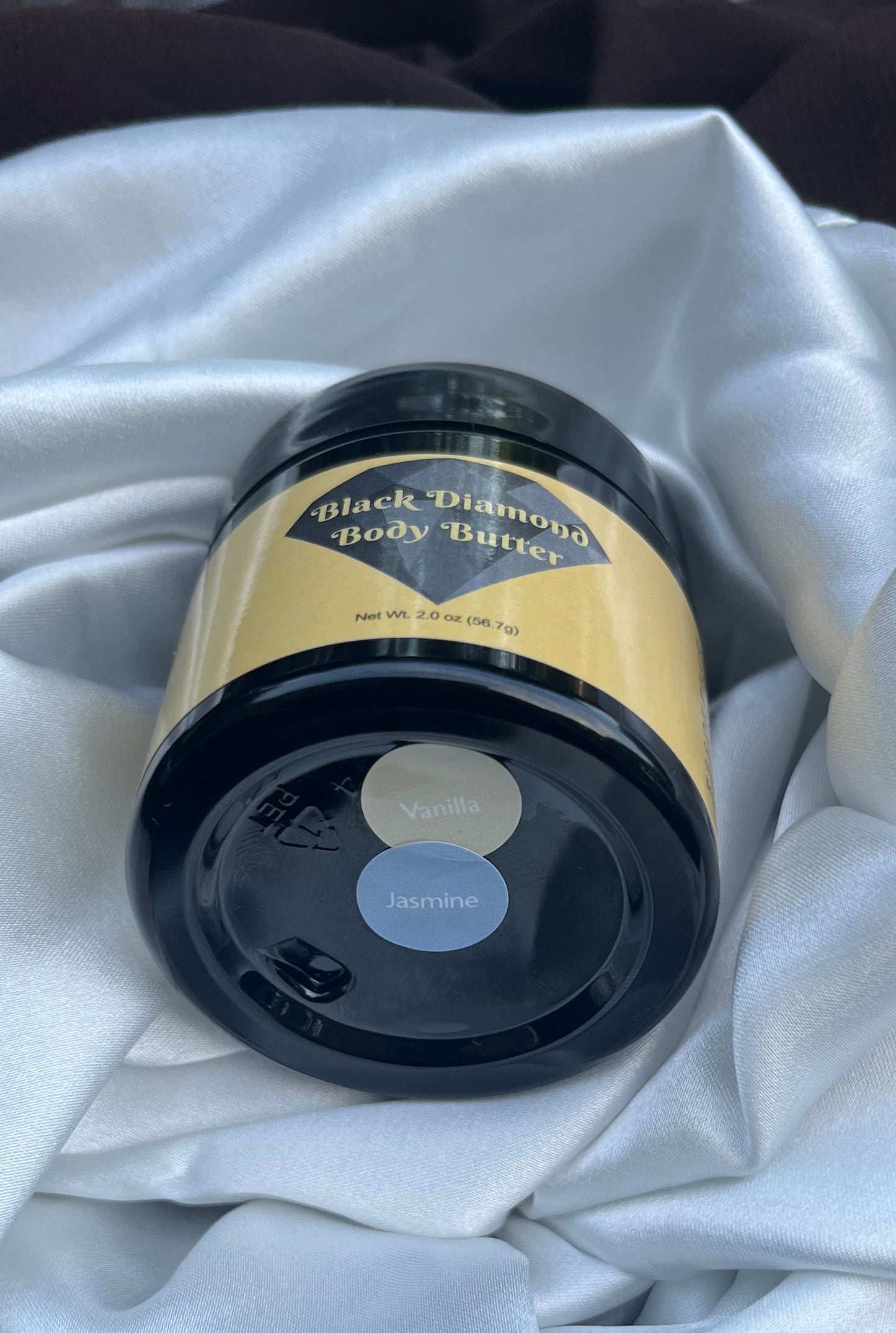 Black Diamond Body Butter (Jasmine & Vanilla Fragrance)